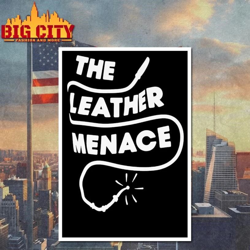 The Leather Menace Graphic Shirt