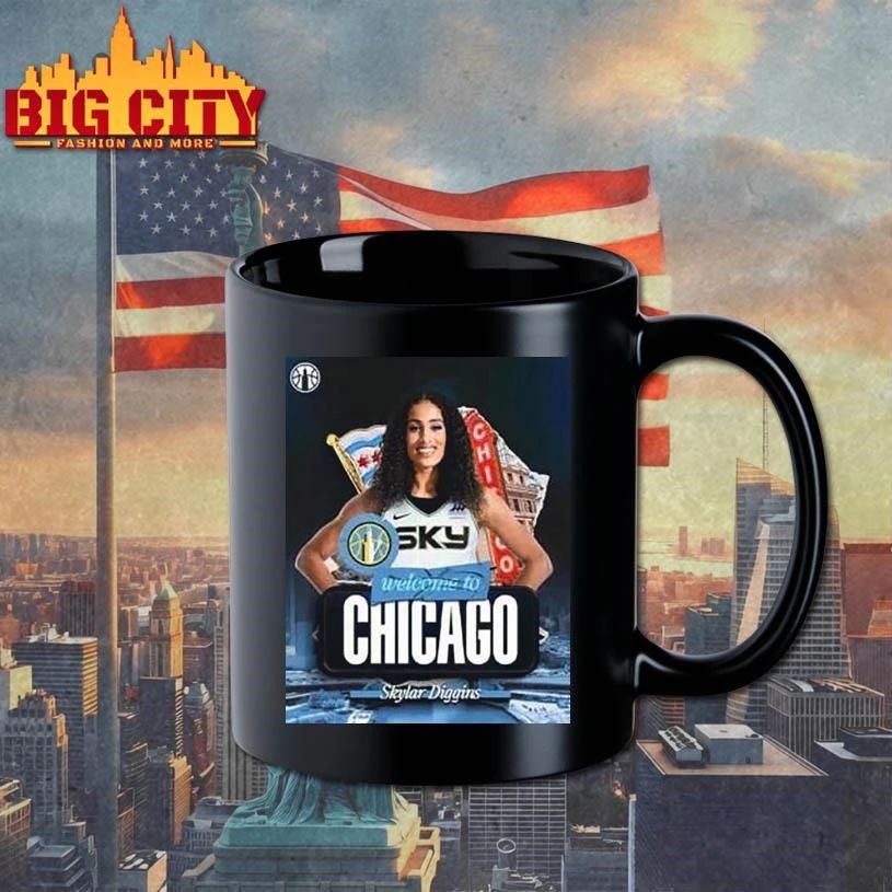 Welcome Skylar Diggins To Chicago Sky WNBA 2026 Shirt