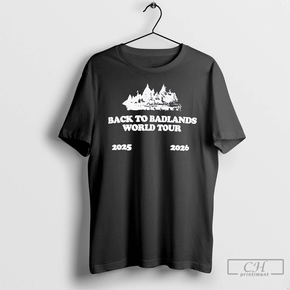 Classic Back To Badlands World Tour 2025 2026 T Shirts