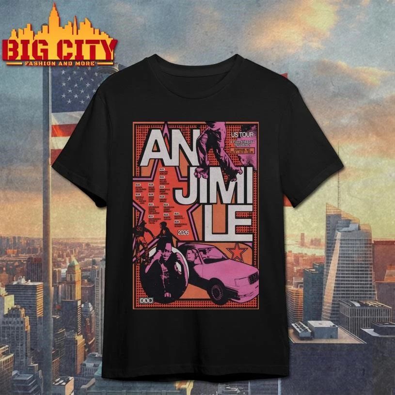 Anjimile 2026 US Tour Poster Shirt
