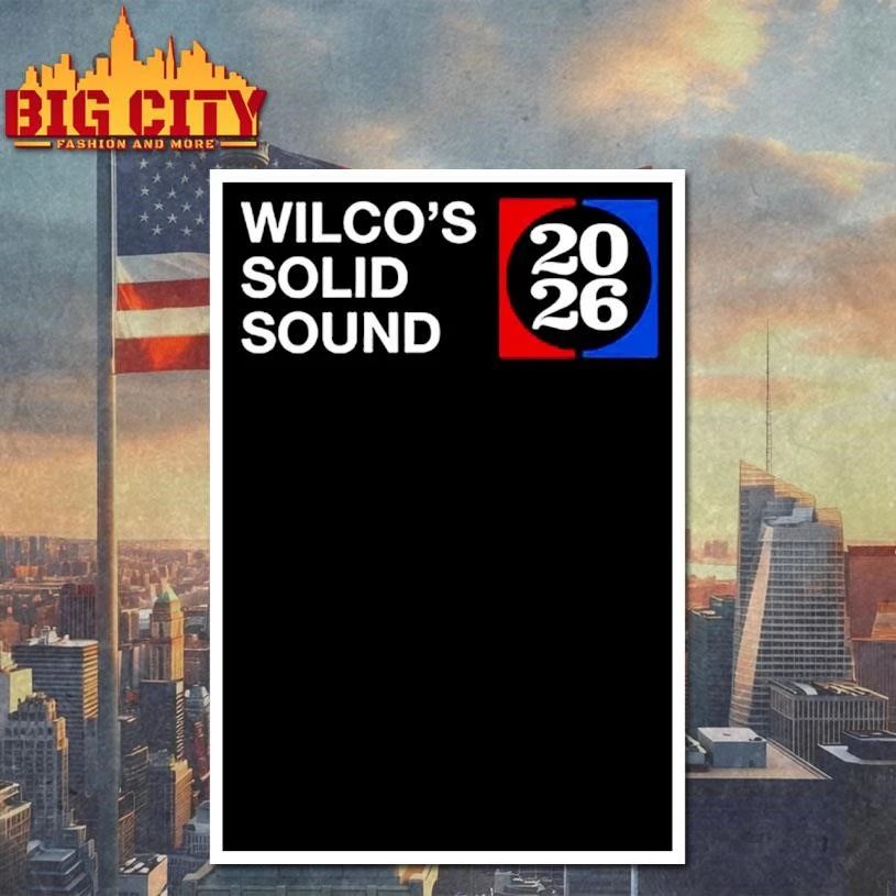 Wilco Solid Sound 2026 Graphic Shirt