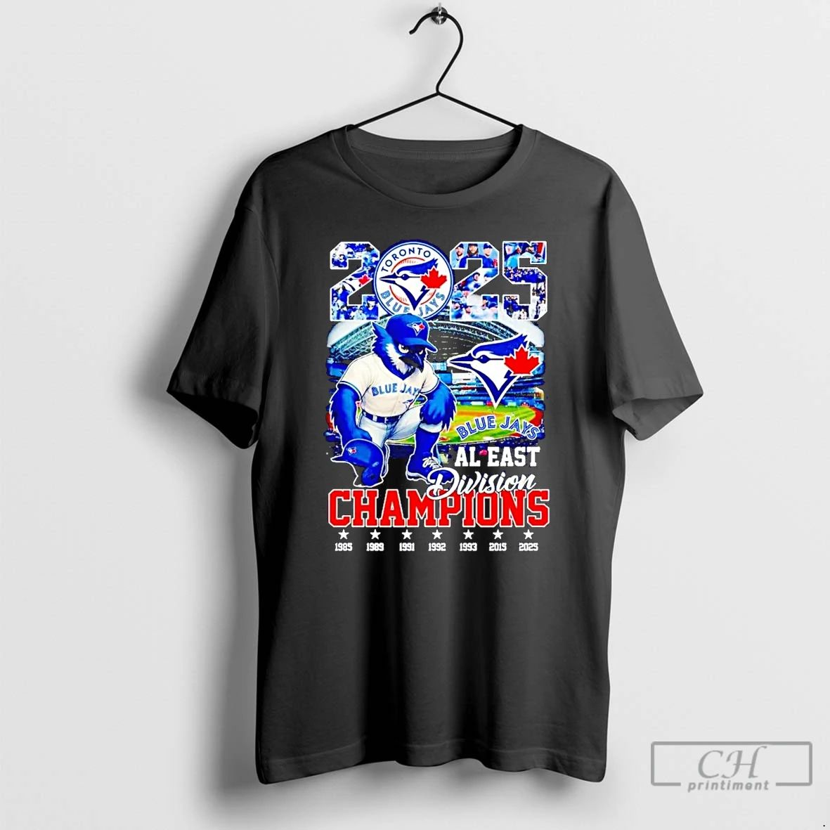 Classic Toronto Blue Jays Al East Division Champions 2025 T Shirts