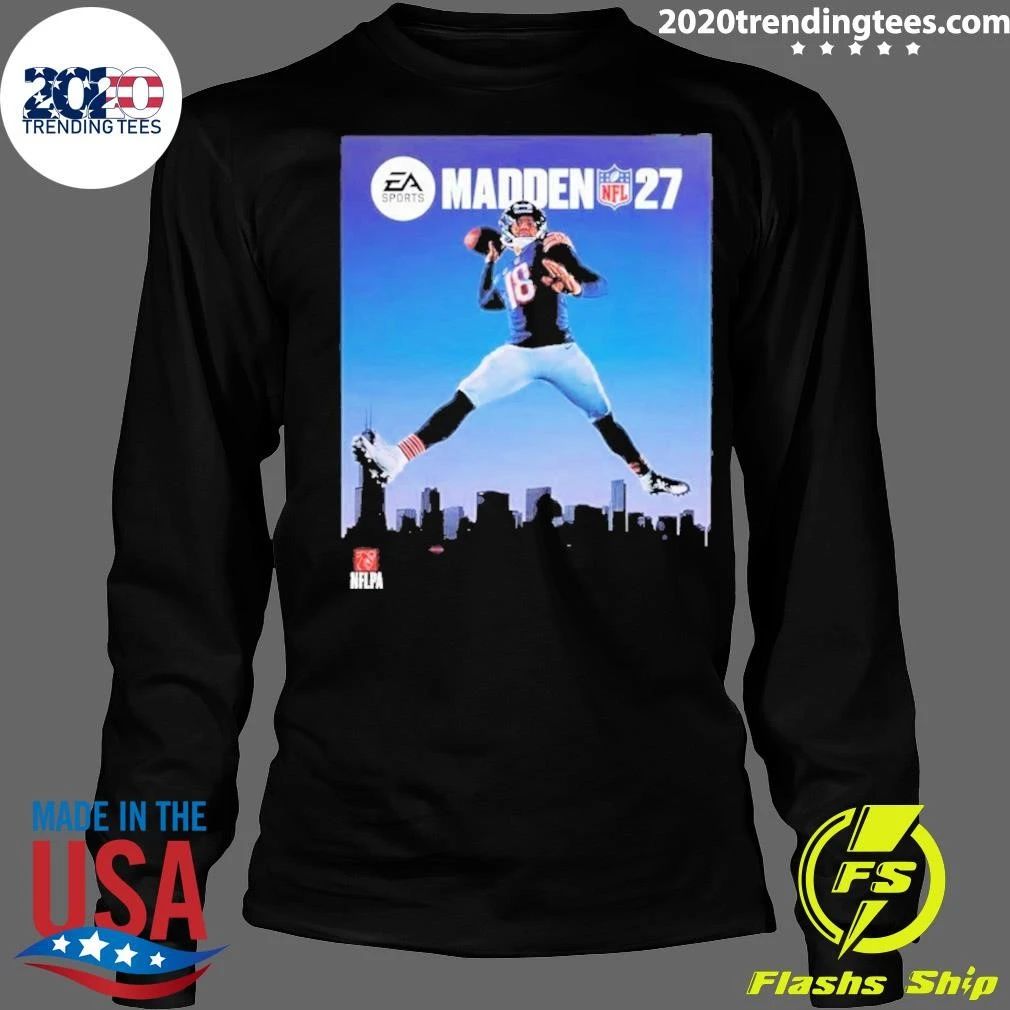 Caleb Williams Madden 2027 NFL Chicago Bears Shirt
