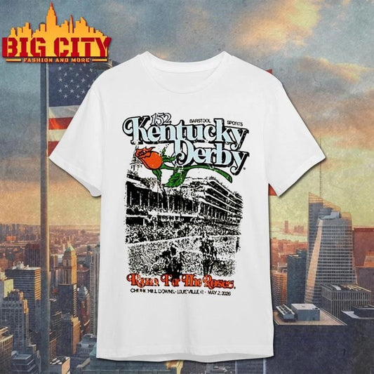 Kentucky Derby x Barstool Sports Run for the Roses 2026 Shirt
