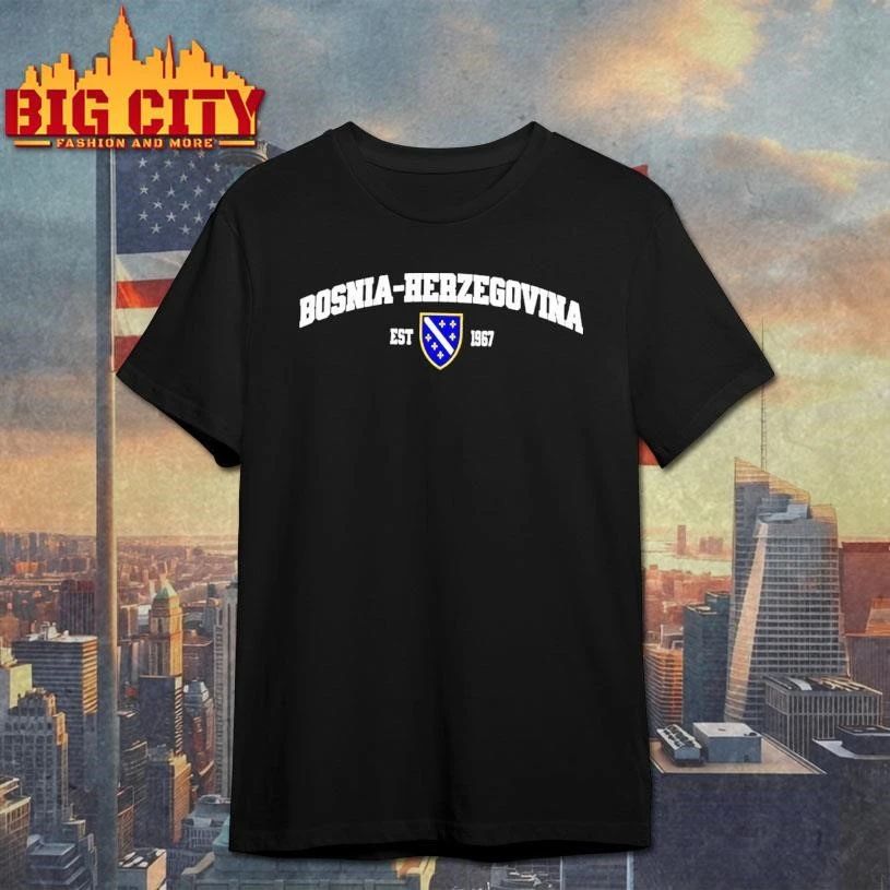Bosna Hercegovina Sarajevo Est 1967 Logo Shirt