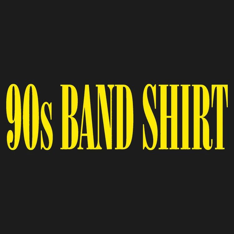 90's BAND SHIRT