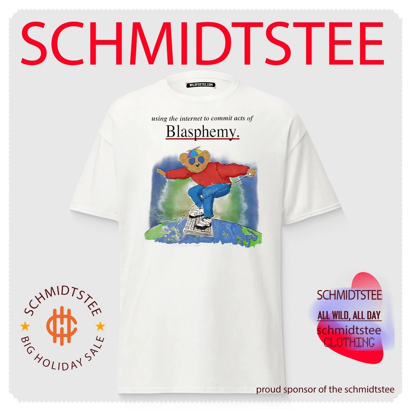 Using the Internet to Commit Acts of Blasphemy shirt