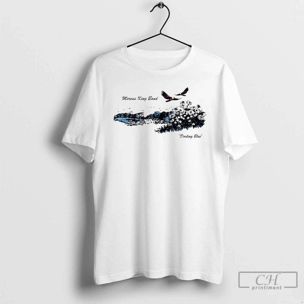 Classic Marcus King Band Darling Blue 2025 T Shirts