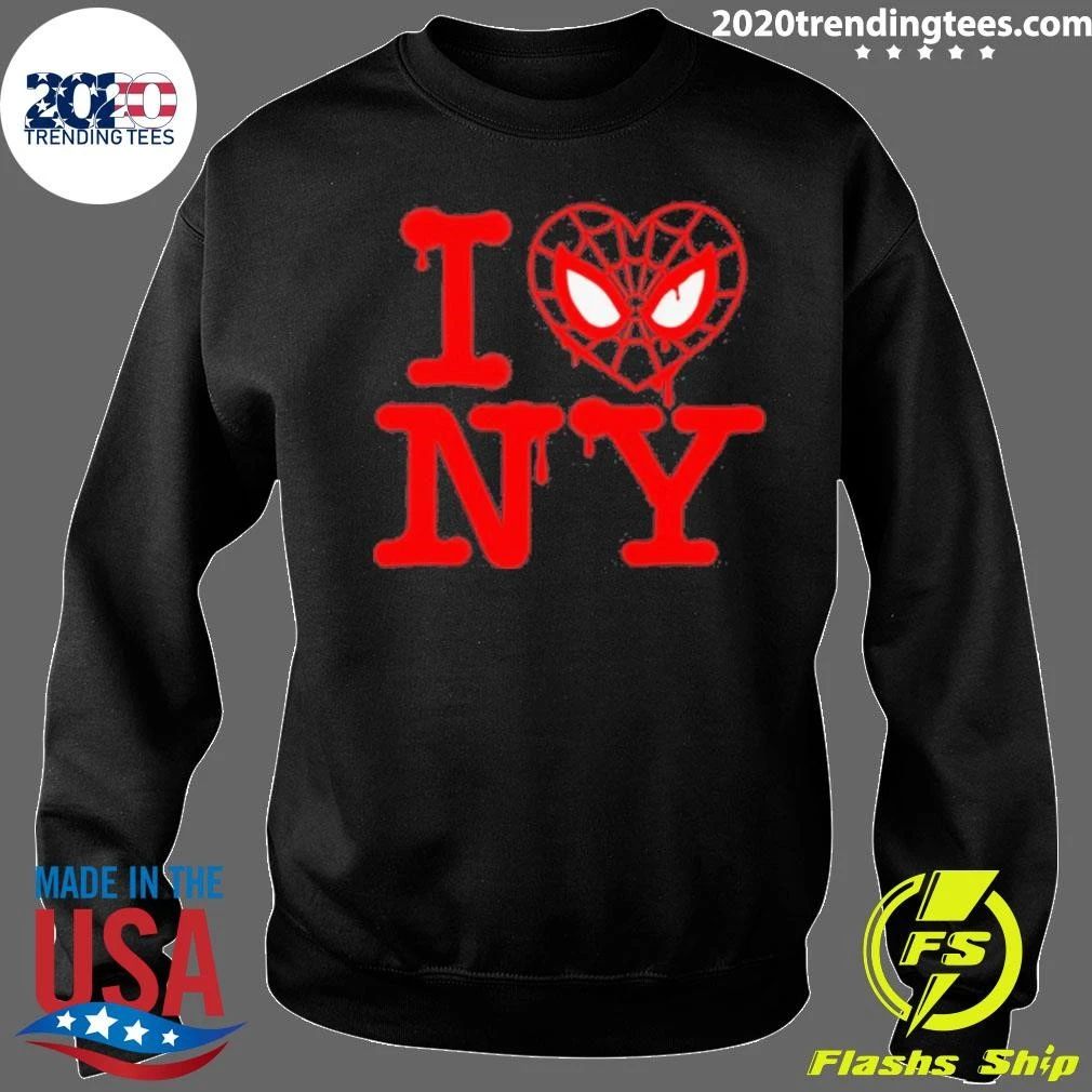 Spider-man I Miles Ny Heart Shaped Shirt