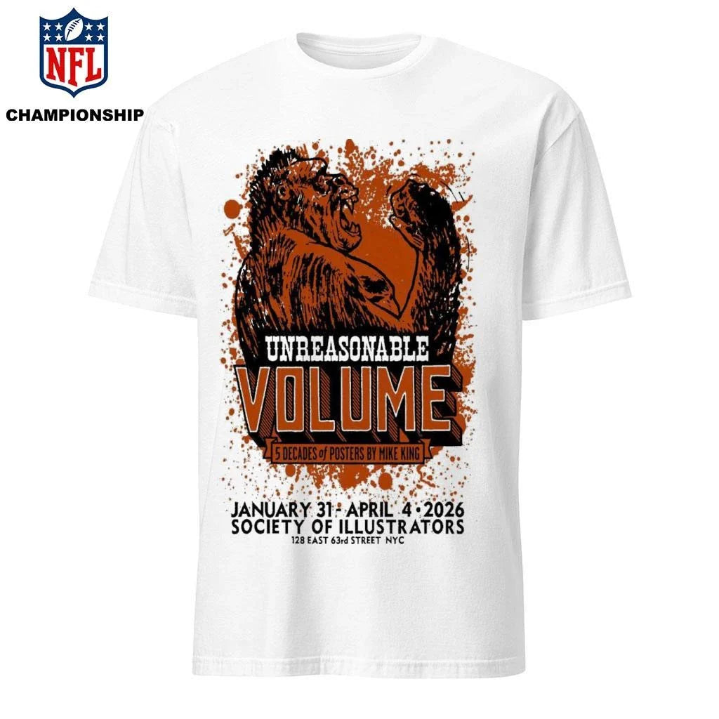 Unreasonable Volume Five Decades of Poster Shirt