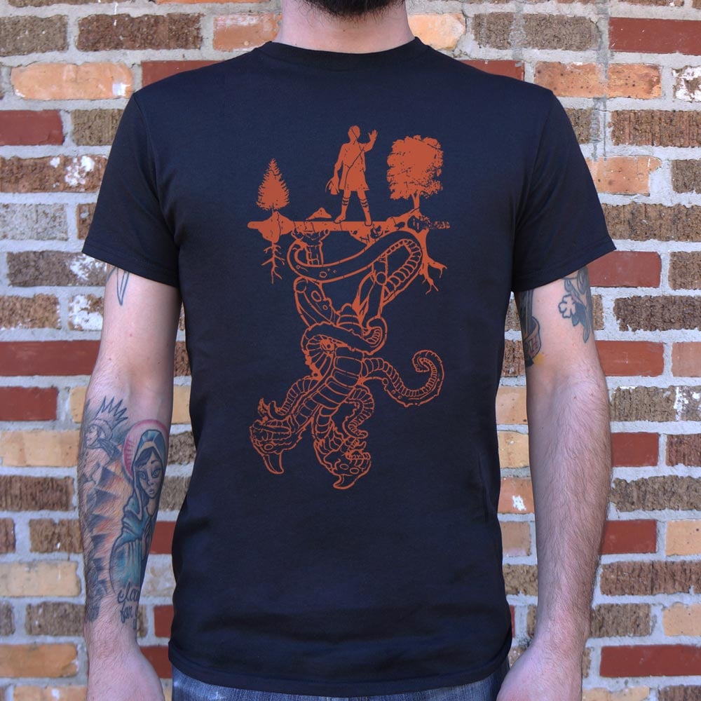 The Upside Down Boy and Monster Graphic