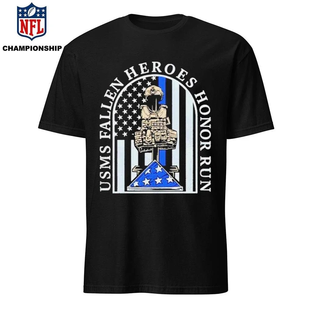 USMS Fallen Heroes Honor Run Event Shirt