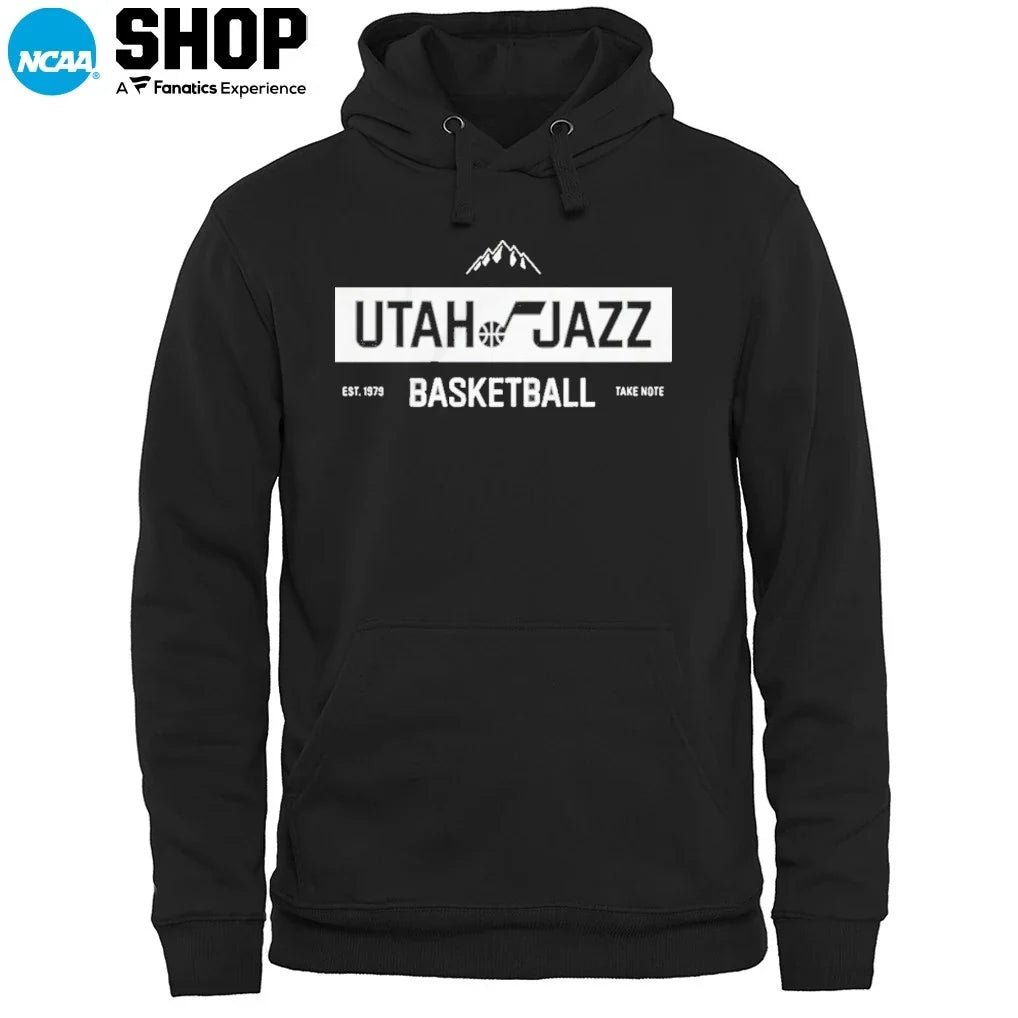 Utah Jazz Basketball Take Note Est 1979 Premium SS T-Shirt