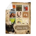 Personalized Author Books Blanket, Custom Author Works Collage, Literary Gift, Writer Gift, Personalized Books & Novels Collage Blanket