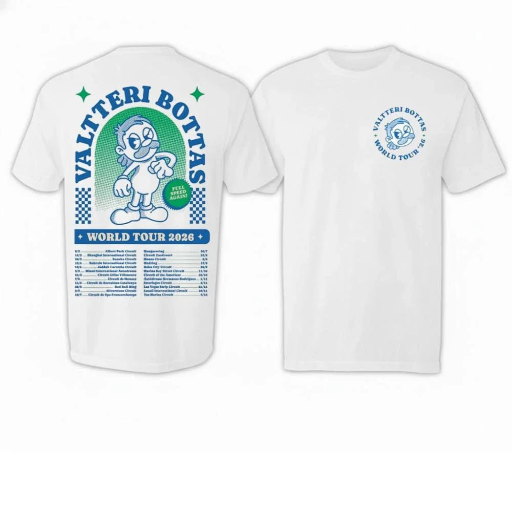 Valtteri Bottas VB77 World Tour 2026 Shirt