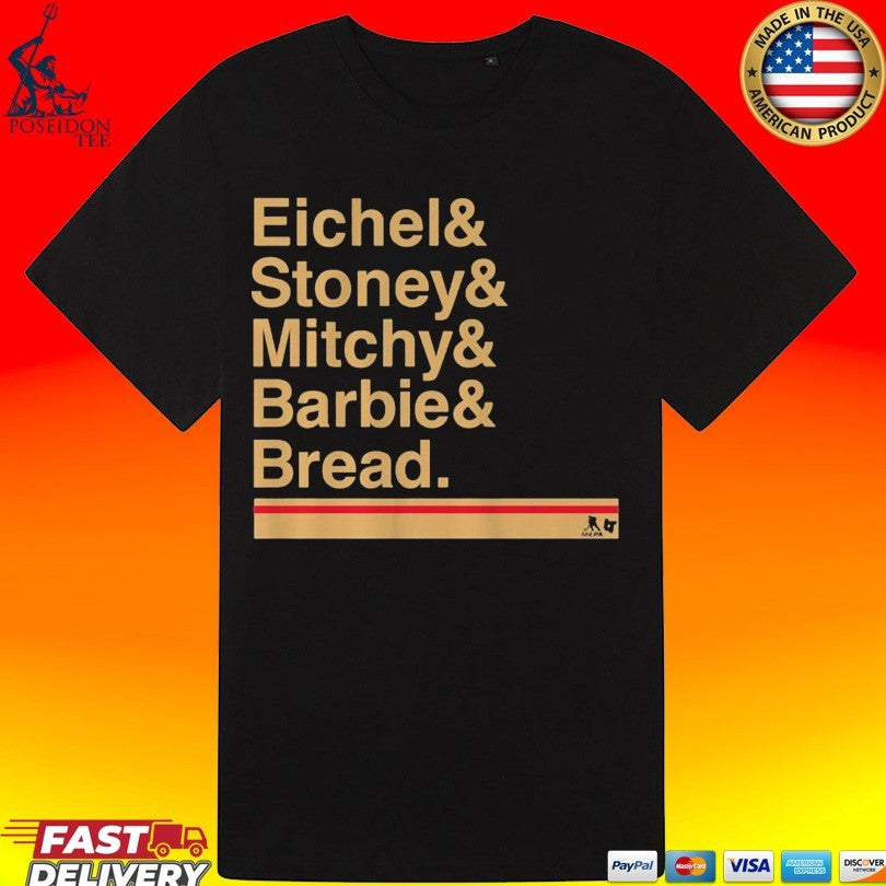 Vegas Hockey Ampersand Eichel & Stoney & Mitchy & Barbie & Bread T-shirt