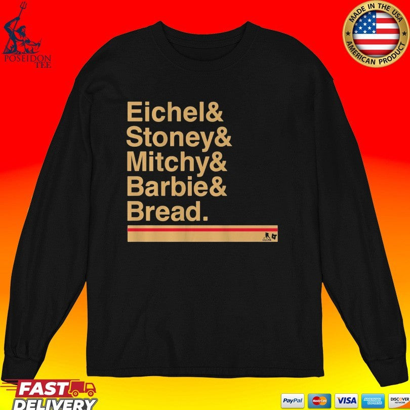 Vegas Hockey Ampersand Eichel & Stoney & Mitchy & Barbie & Bread T-shirt