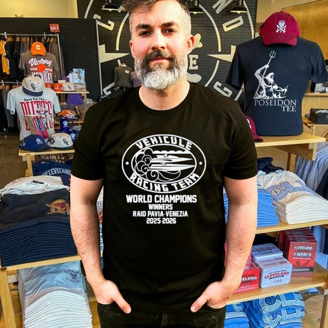 Vehicule Racing Team World Champions Winners Raid Pavia-venezia 2025-2026 T-shirt