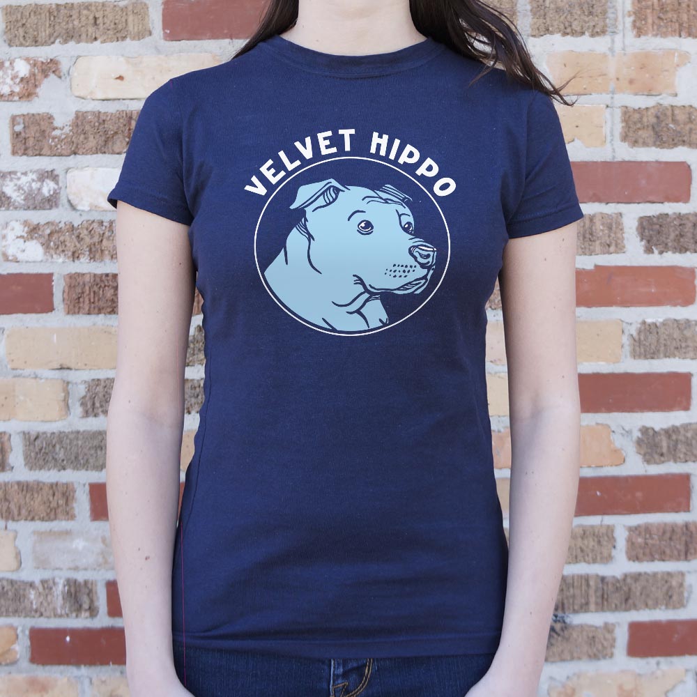 Velvet Hippo Pit Bull Funny Slang