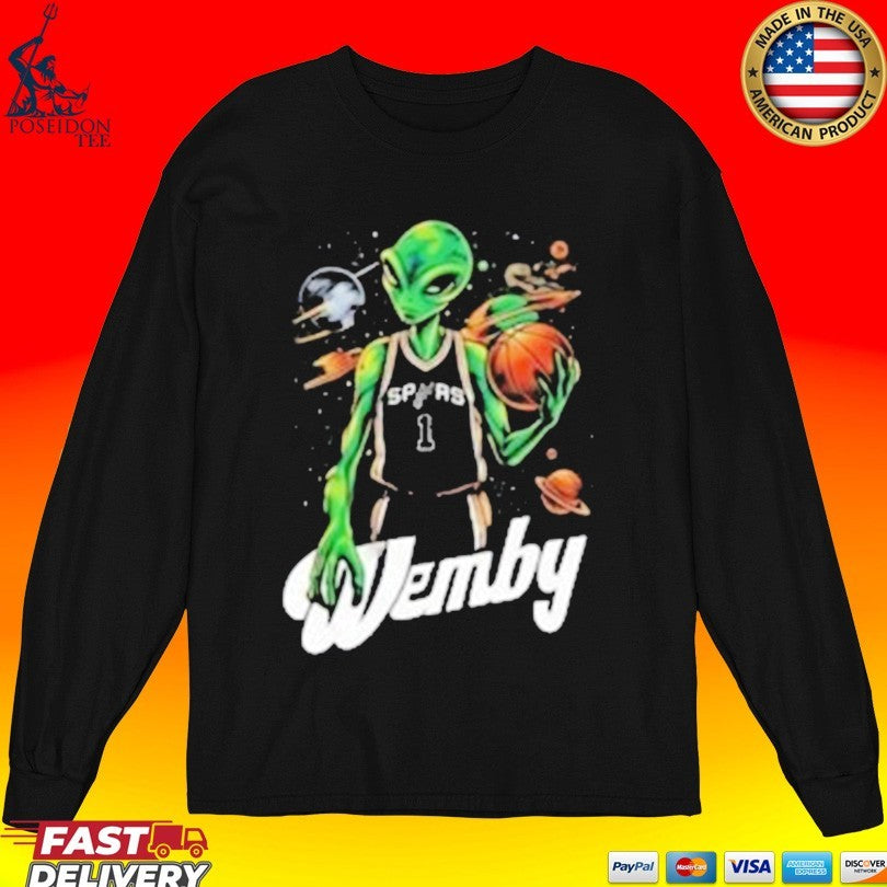 Victor Wembanyama San Antonio Spurs Wemby T-shirt