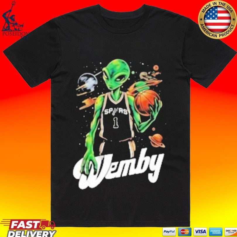 Victor Wembanyama San Antonio Spurs Wemby T-shirt