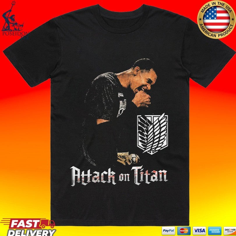 Victor Wembanyama X Attack On Titan San Antonio Spurs T-shirt