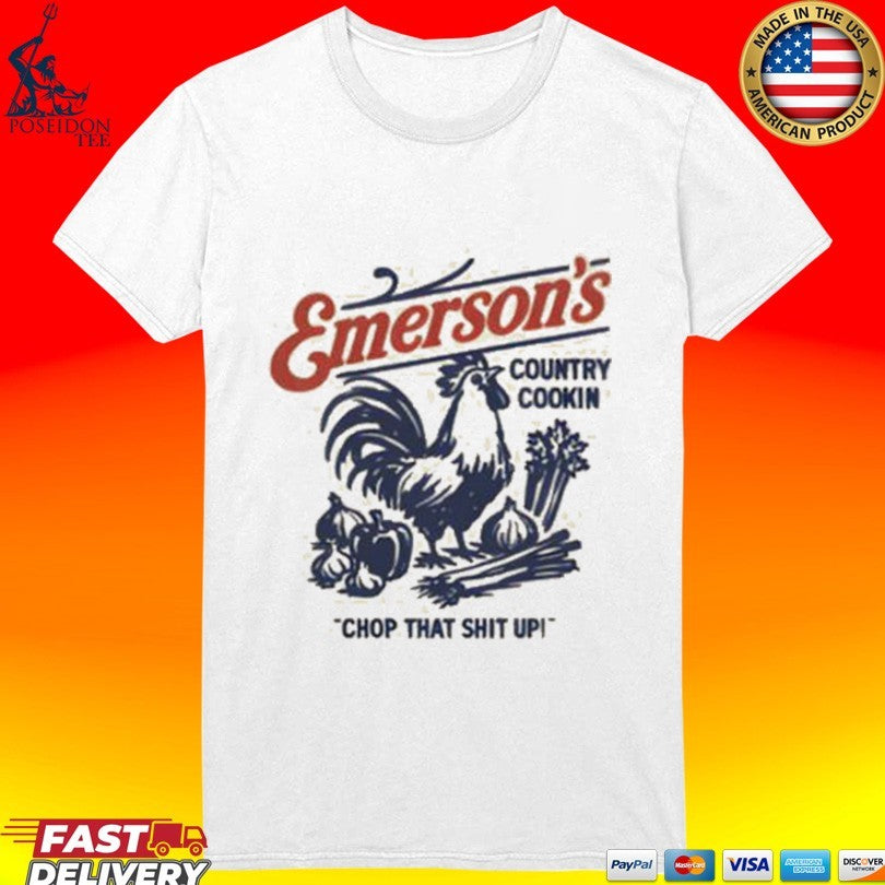 Vincent Neil Emerson Country Cookin Chop That Shit Up T-shirt