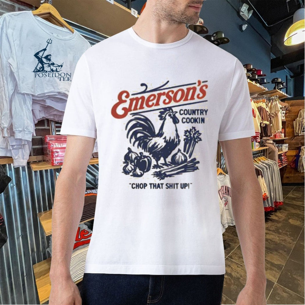 Vincent Neil Emerson Country Cookin Chop That Shit Up T-shirt