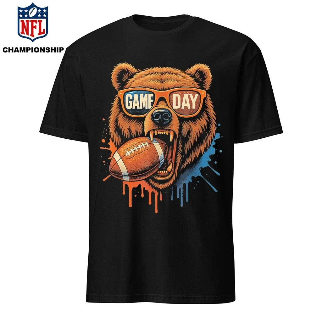 Vintage Retro Bear Game Day Shirt