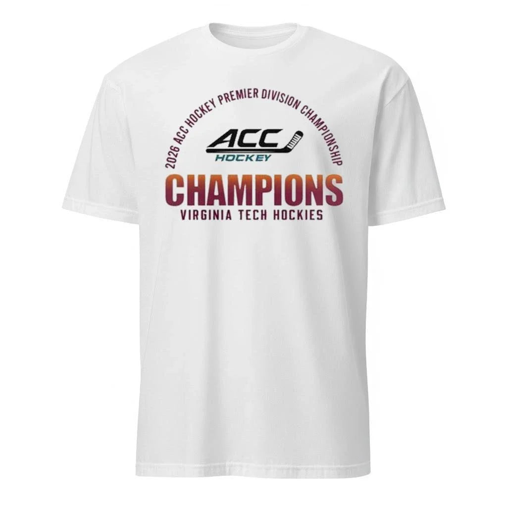 Virginia Tech Hokies 2026 ACC Hockey Premier Division Champions Shirt