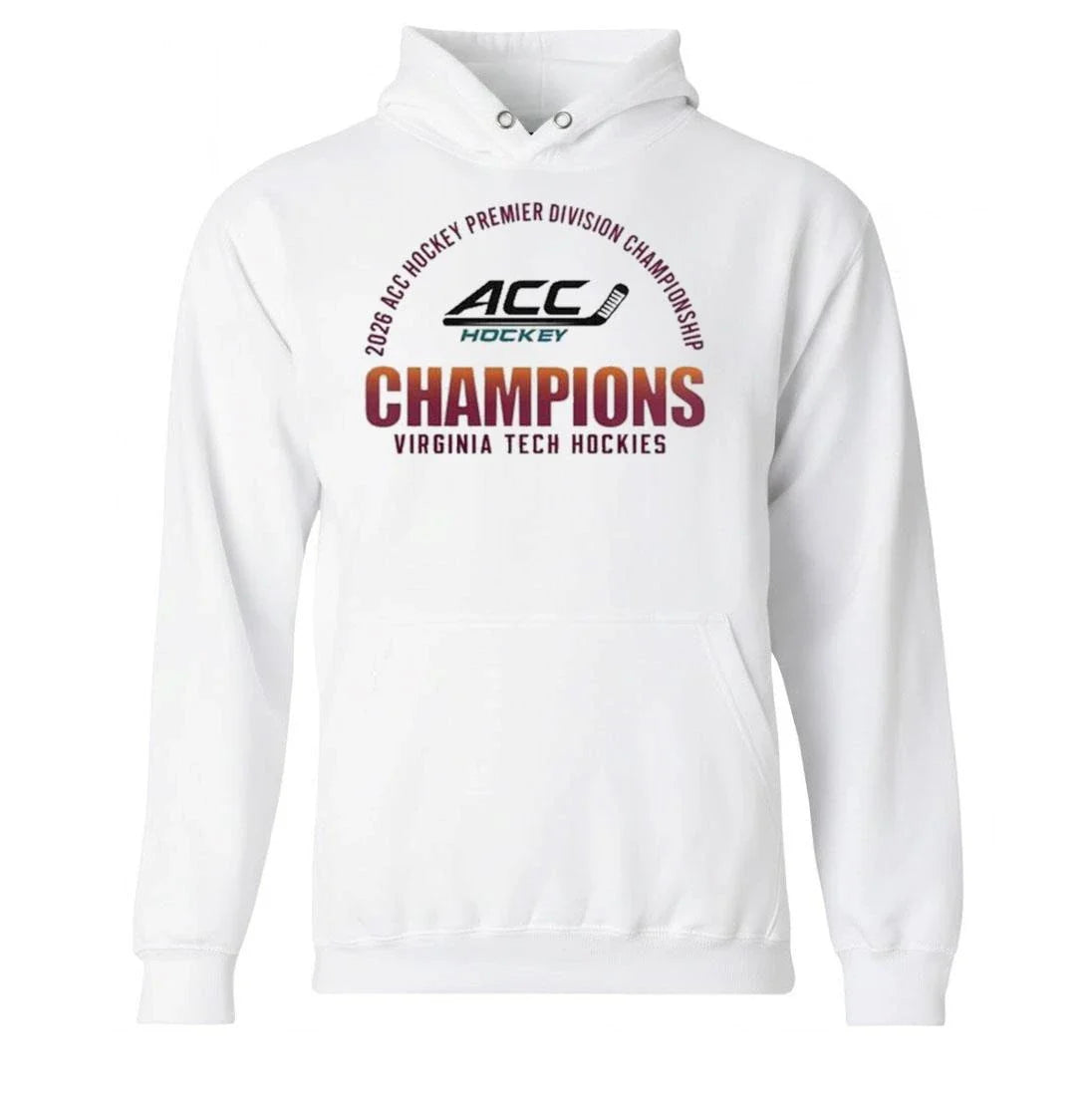 Virginia Tech Hokies 2026 ACC Hockey Premier Division Champions Shirt