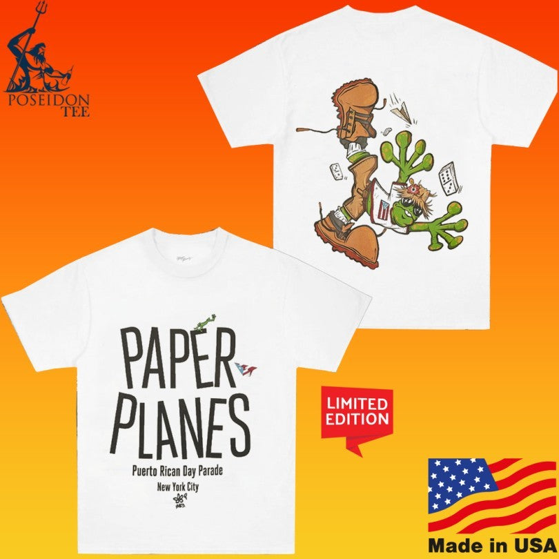 Vmr3 X Paper Planes Puerto Rico Coqui T-shirt