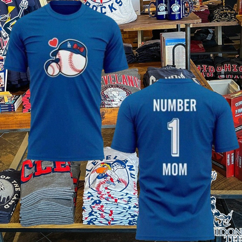 Los Angeles Dodgers Happy Mother’s Day T-shirt