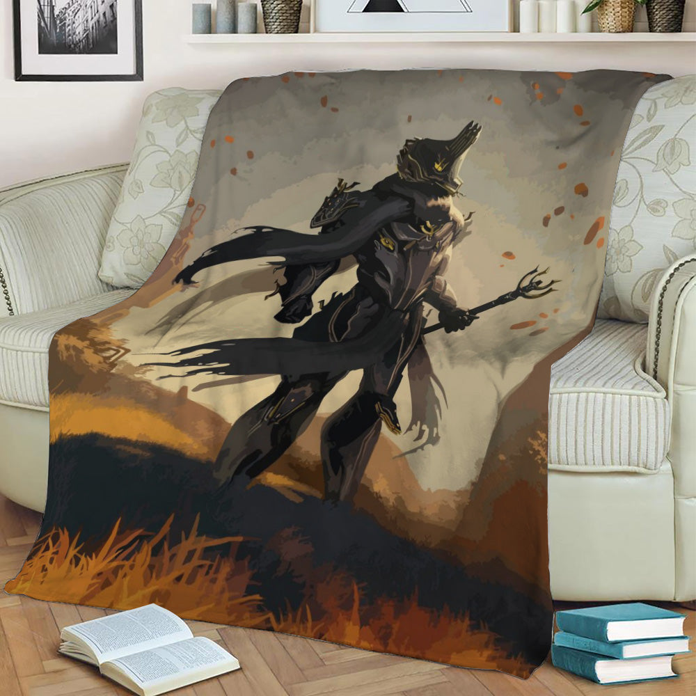 warframe Fleece Throw Blanket