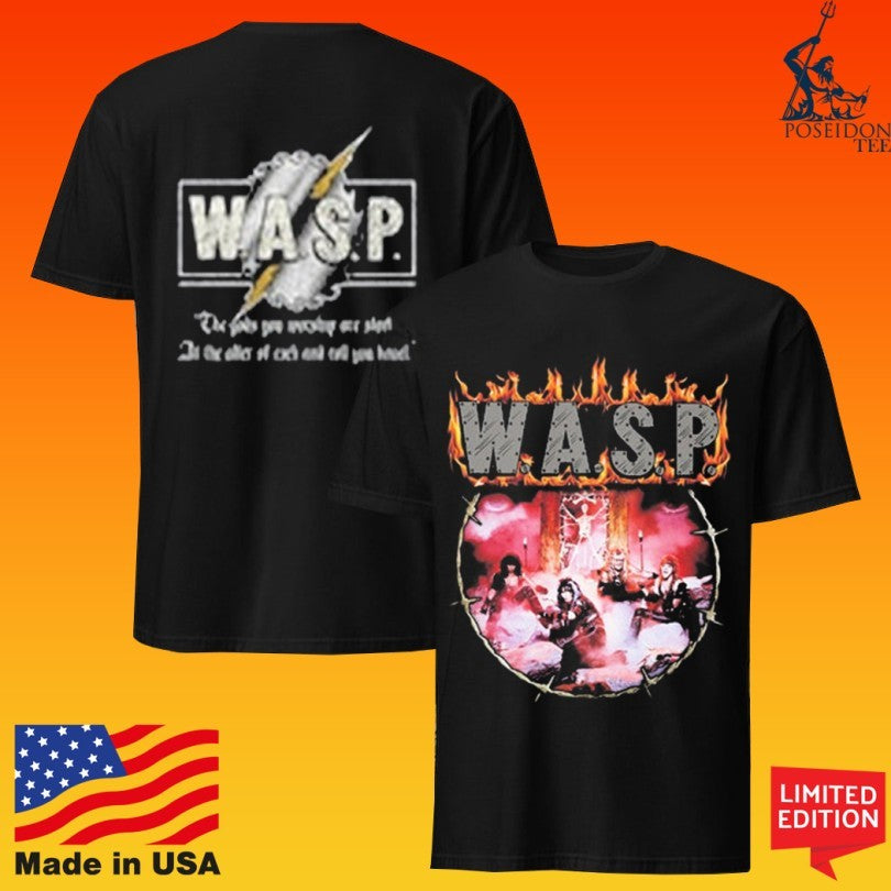 Wasp First Album T-shirt