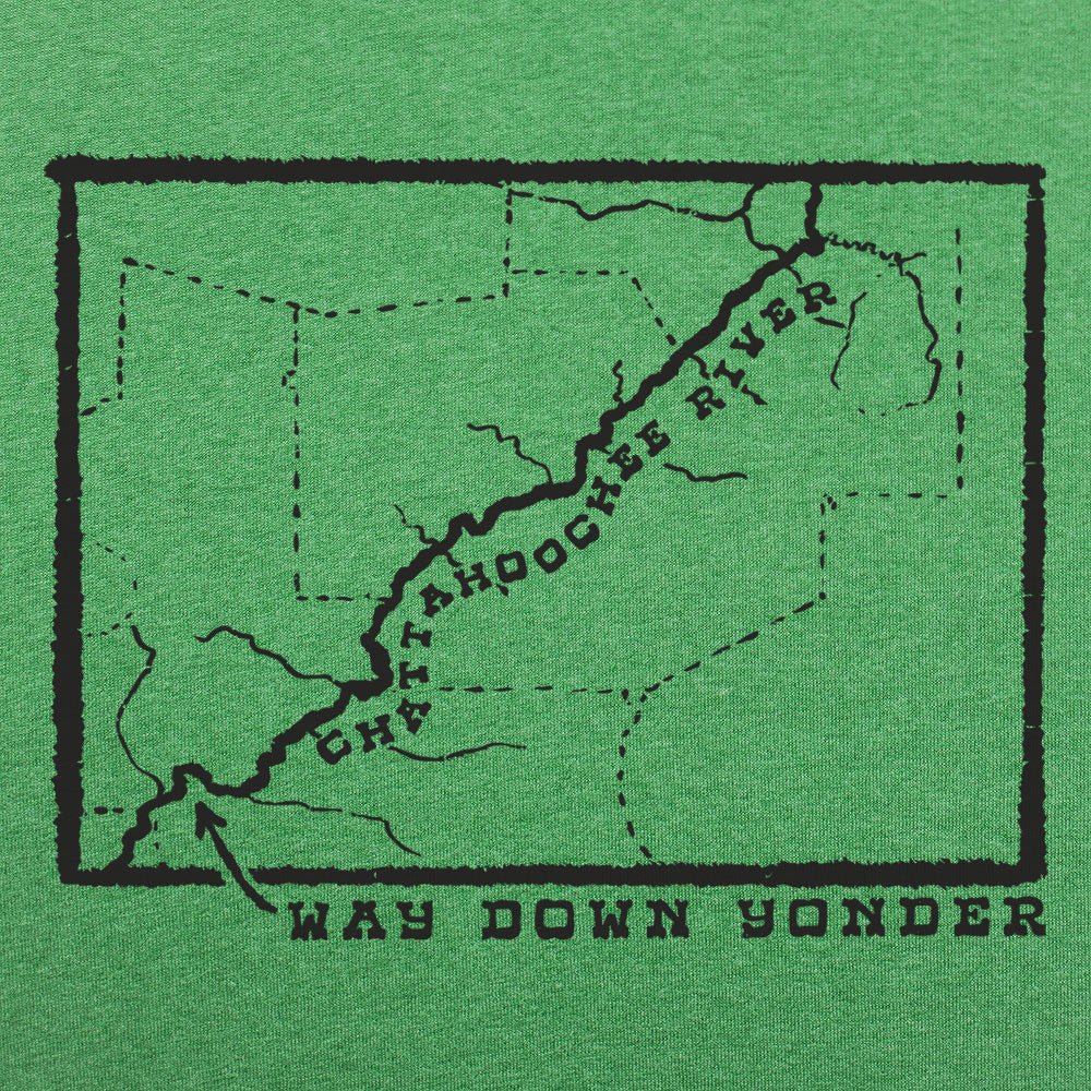 Way Down Yonder Chattahoochee River Map