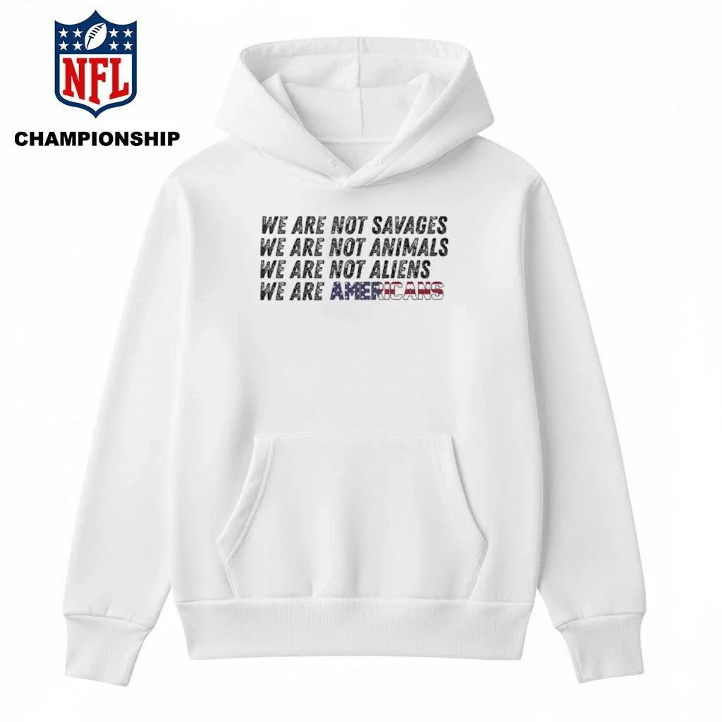 We Are Not Savages We Are Not Animals Bad Bunny ICE Out Shirt