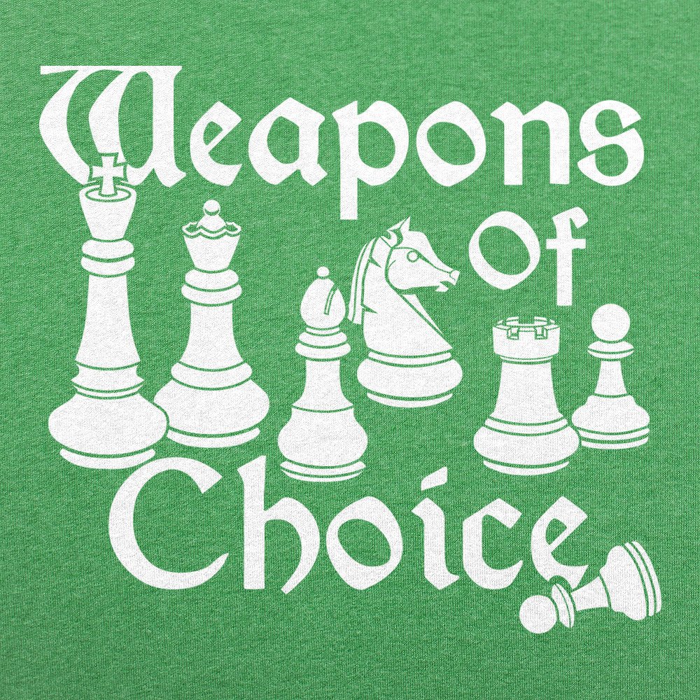 Weapons Of Choice Chess Pieces