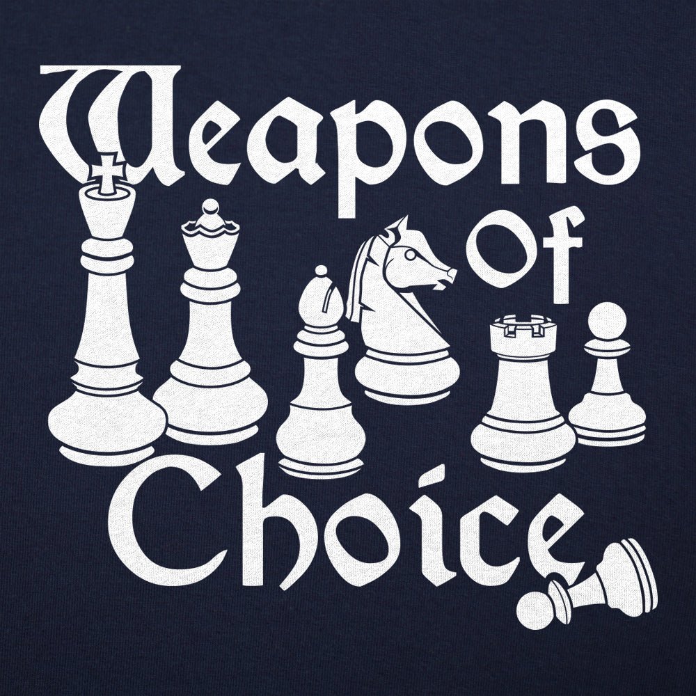 Weapons Of Choice Chess Pieces