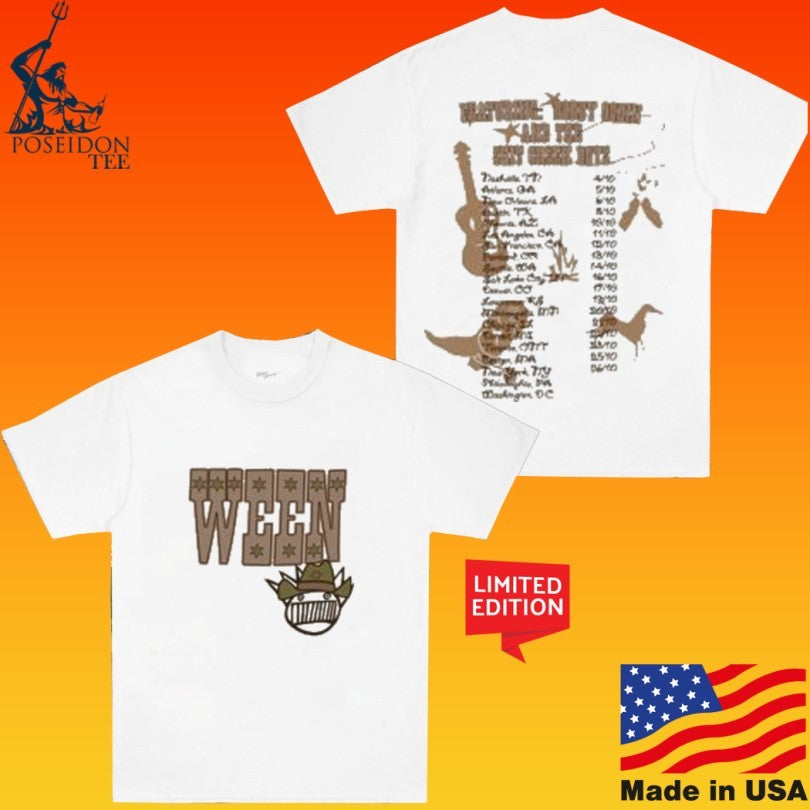 Ween 12 Golden Country Greats Tour T-shirt