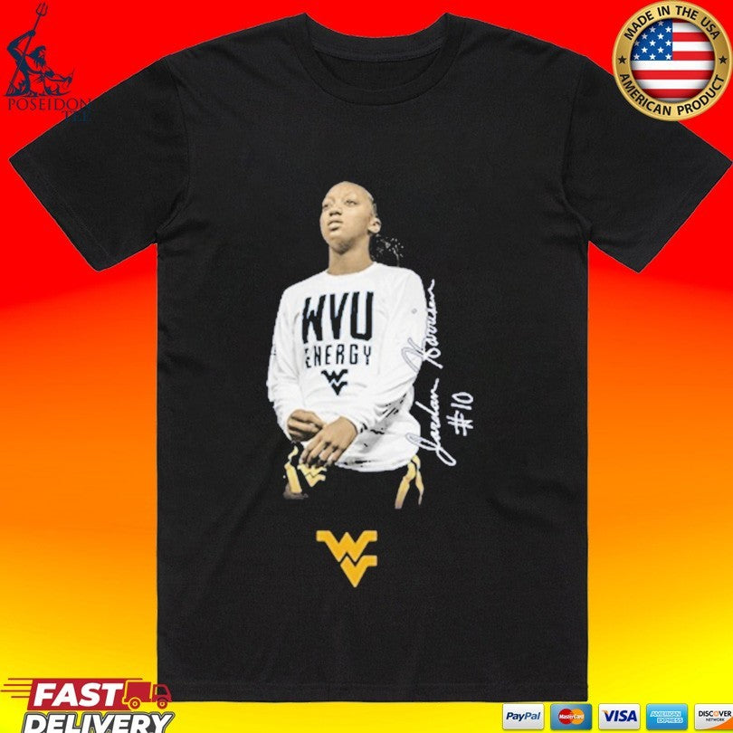 West Virginia Jordan Harrison Portrait T-shirt