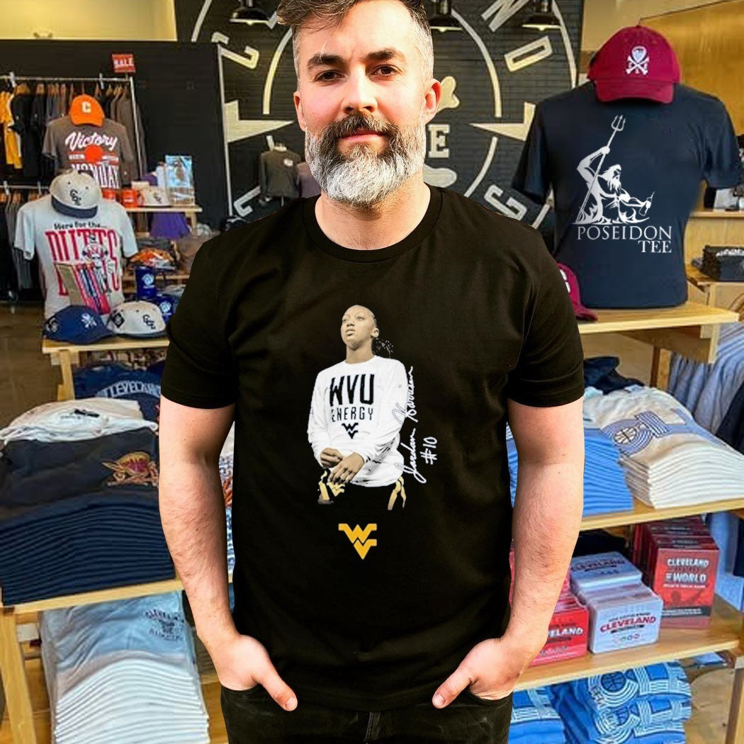 West Virginia Jordan Harrison Portrait T-shirt