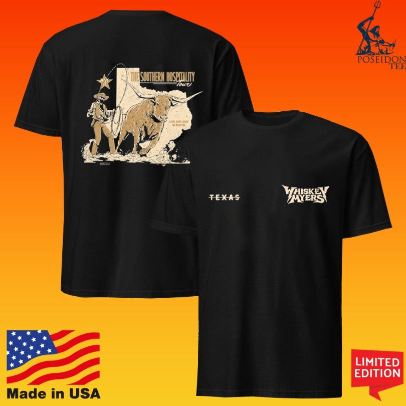 Whiskey Myers In Austin May 17 2026 Event T-shirt