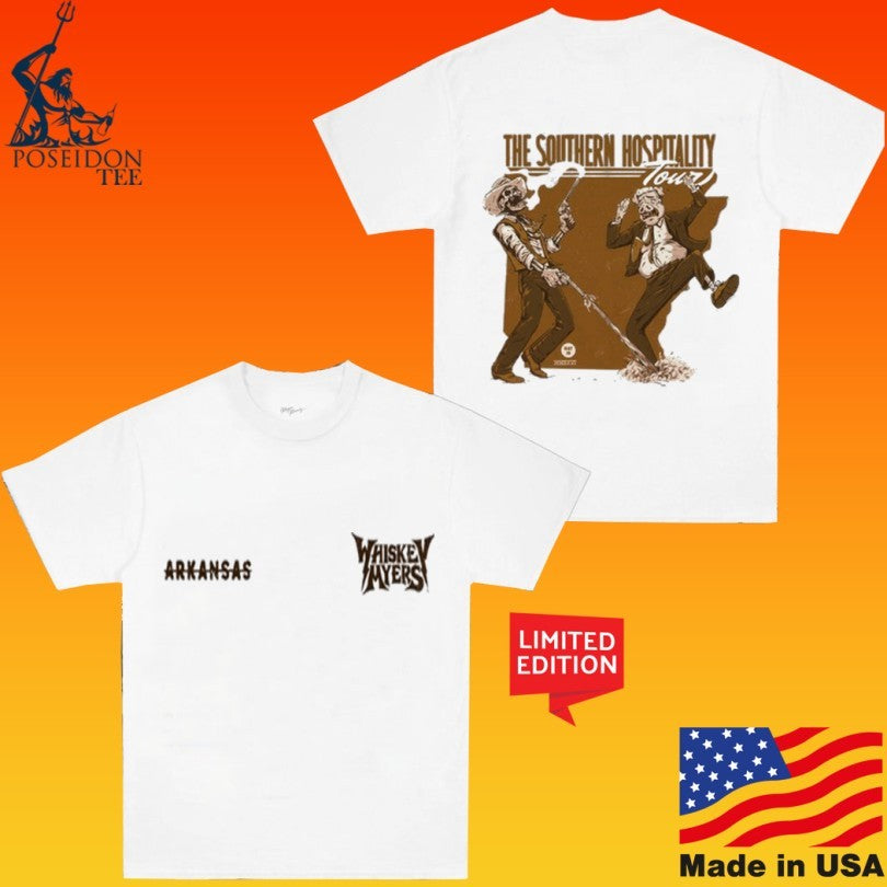 Whiskey Myers The Southern Hospitality Tour May 19, 2026 Walmart Amp Rogers, Ar T-shirt