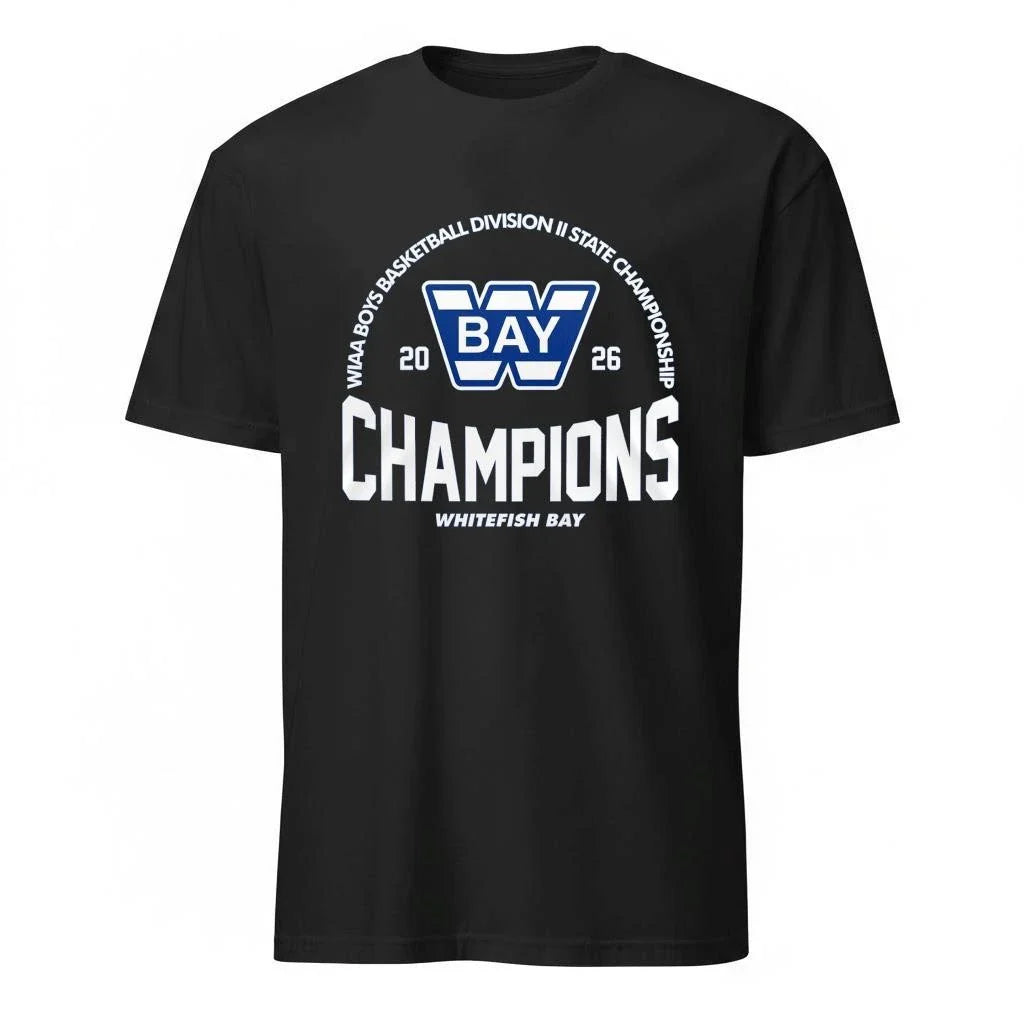Whitefish Bay WIAA Boys Basketball Division II State Champions 2026 Shirt