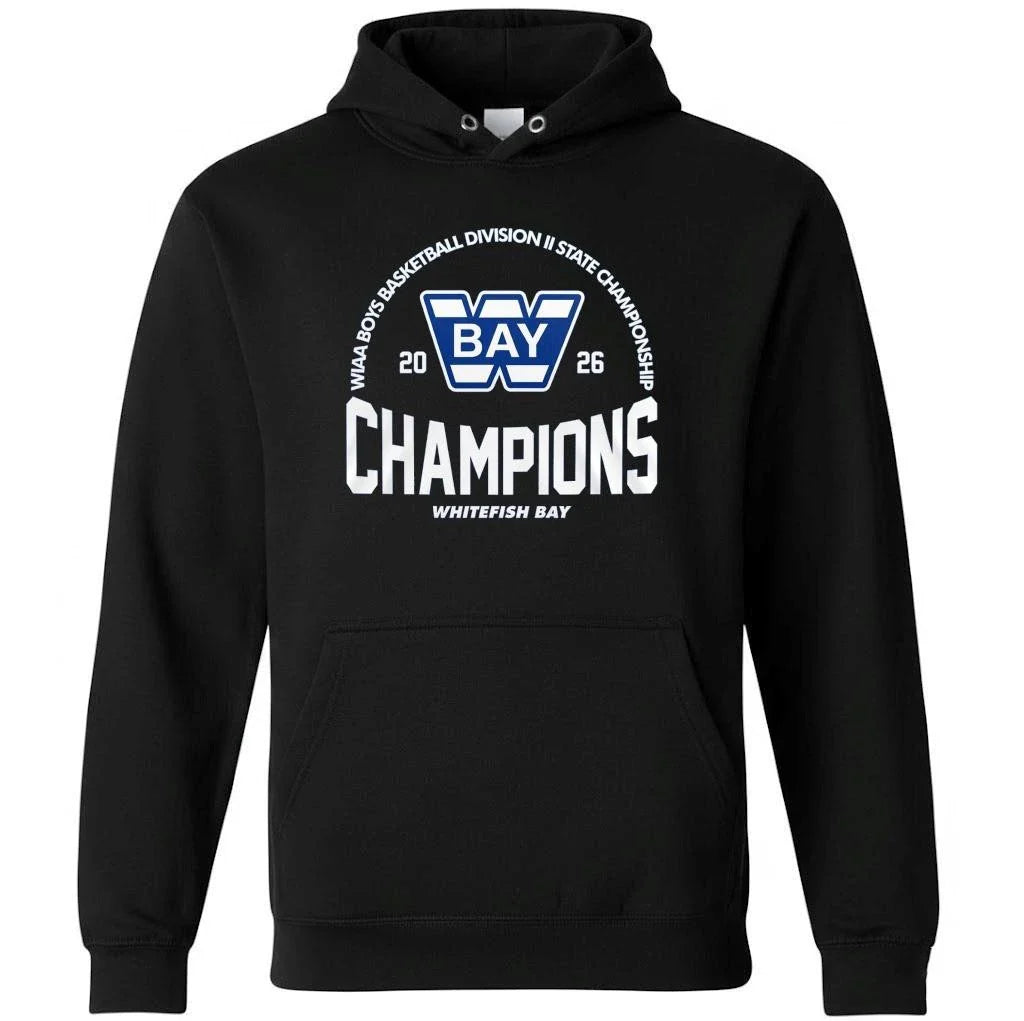 Whitefish Bay WIAA Boys Basketball Division II State Champions 2026 Shirt