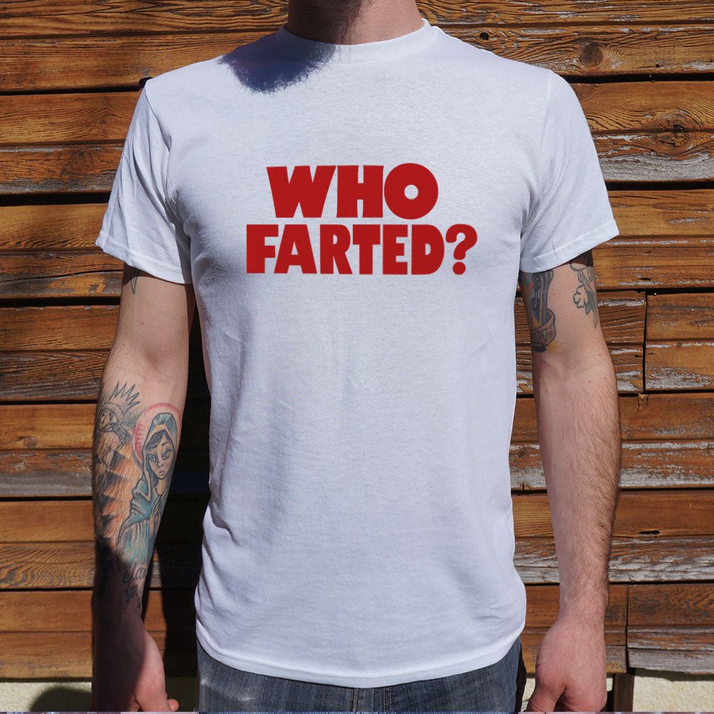 Who Farted? Funny 80s Graphic