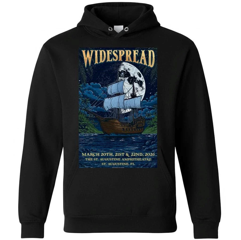 Widespread Panic Saint Augustine, FL March 20-22 2026 Saint Augustine Amphitheatre Tour Poster Shirt