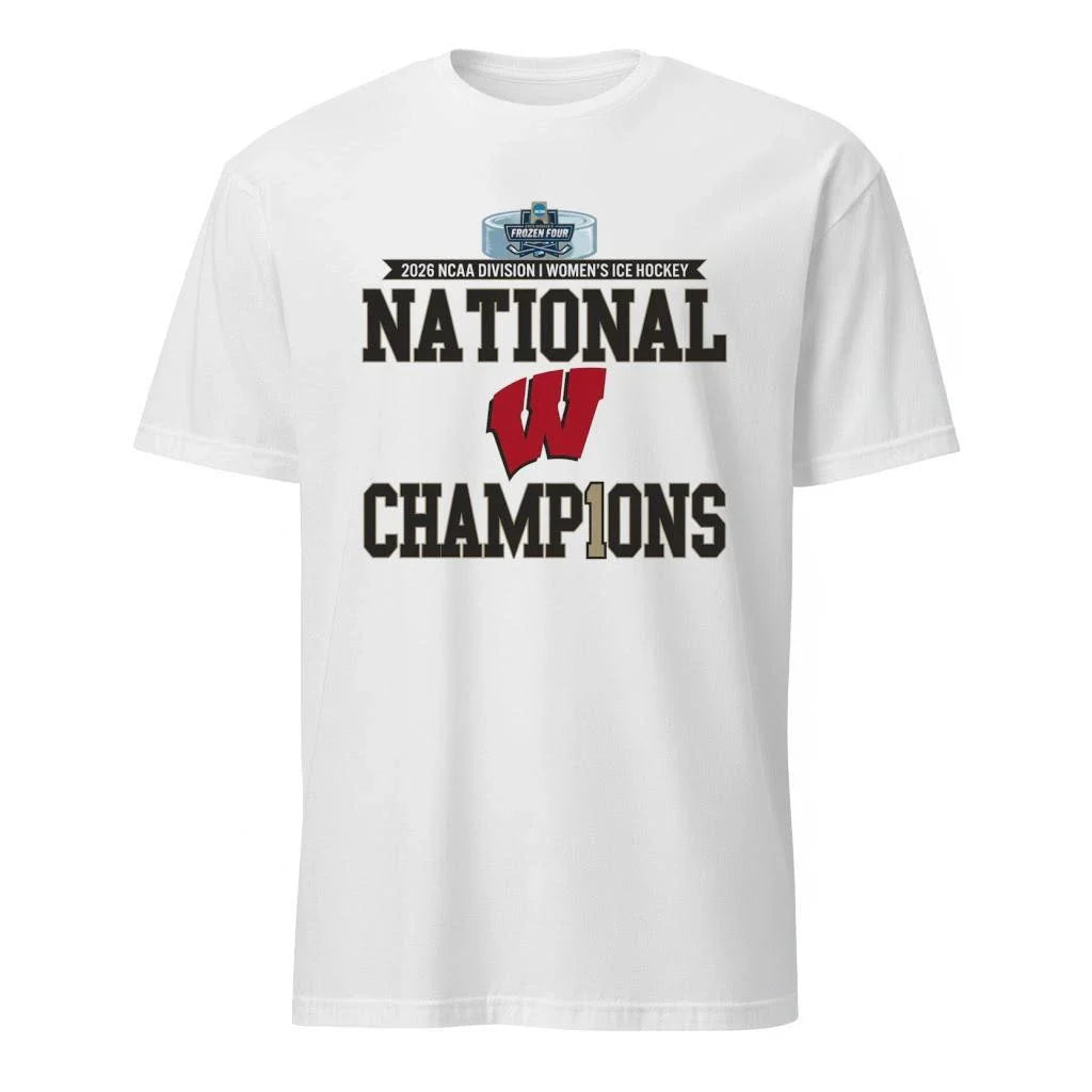 Wisconsin Badgers 2026 Women’s Hockey National Champions Shirt