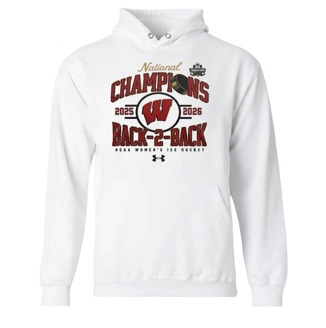 Wisconsin Badgers Women’s Hockey Team 2026 Back-To-Back National Champions Shirt